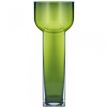 ВАЗА "MODERN" OLIVE 13*13*35 CM