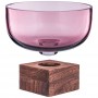 ВАЗА "WOODY" PURPLE 20*20*16 CM