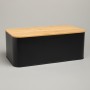 ХЛЕБНИЦА AGNESS BLACK, 33,5Х19Х12,5 СМ