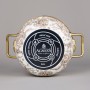 НАБОР КАСТРЮЛЬ AGNESS ЭМАЛИРОВАННЫХ СЕРИЯ "ROYAL GARDEN", 4ПР. 2,1Л И 3,8Л