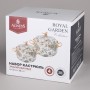 НАБОР КАСТРЮЛЬ AGNESS ЭМАЛИРОВАННЫХ СЕРИЯ "ЯБЛОНЕВЫЙ САД", 4ПР. 2,1Л И 3,8Л